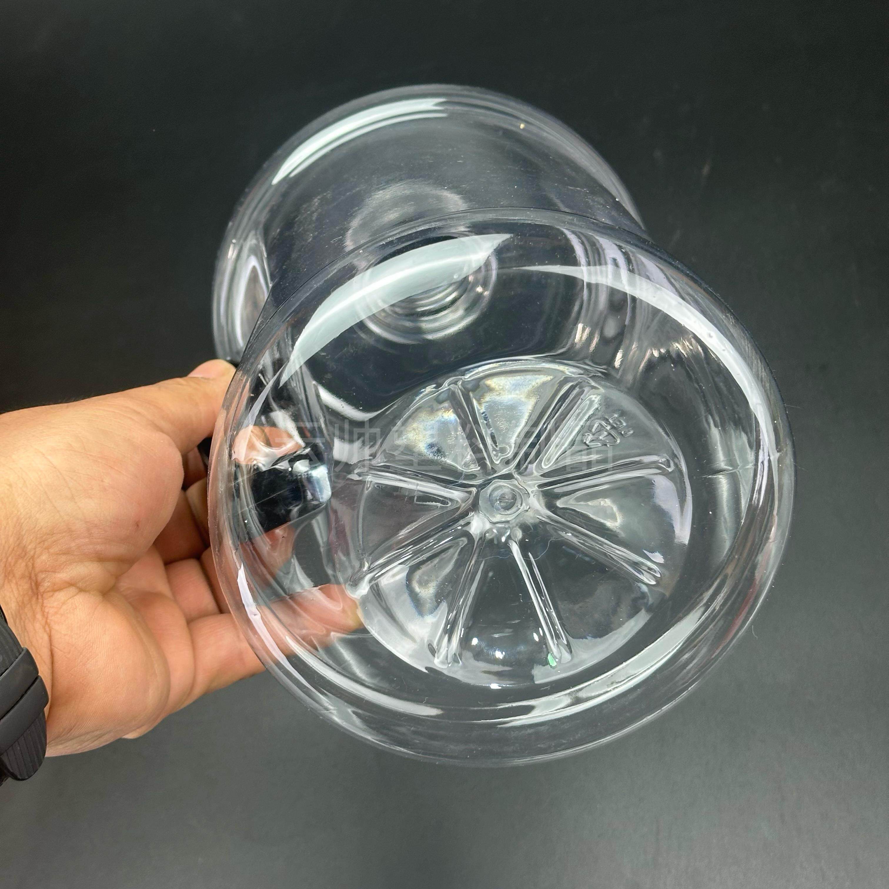 3升网红透酒酒明水桶吨吨桶带手柄调桶WCK料塑瓶密封不漏啤42口