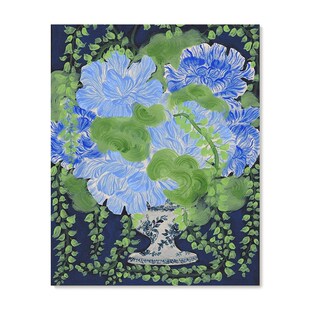 【特惠捡漏插画师Yukiko Noritake花卉复刻艺术版画装饰画芯