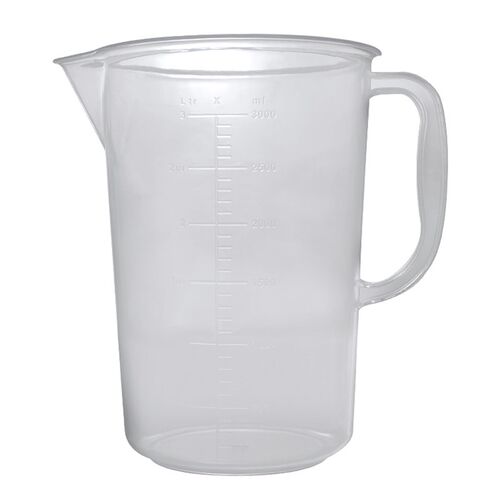 厨房3件套量杯带刻度测量计量水杯烘焙塑料打蛋杯子大容量筒烧杯