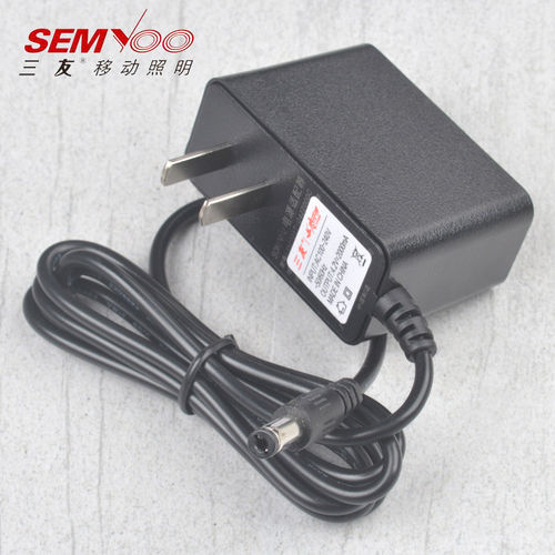 三友顶点夜钓灯充电器激光炮蓝光灯锂电瓶专用原装4.2V1A2A12.6V