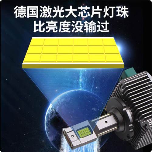 原装位D系列汽车LED大灯d1s透镜灯泡D3S/D8S D2S D4S D5S解码高亮
