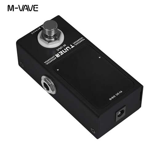M-VAVE迷你踏板调音表PD48校音器调音器吉他贝斯单块效果器TUNER