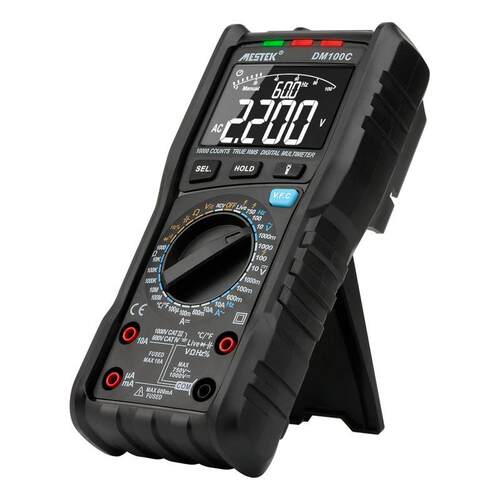 迈斯泰克DM100C高精度全自动量程万用表DM100智能防烧数字万用表