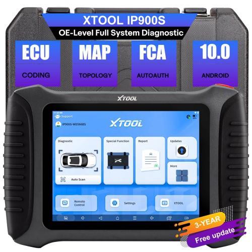 XTOOL IP900/IP900S全系统诊断38+特殊功能CANFD&DOIP海外版英文