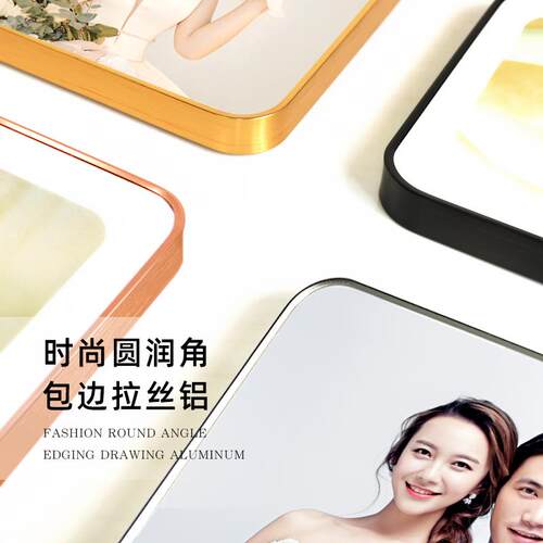 水晶相框挂墙照片放大定制20 30 36寸结婚婚纱照相片打印冲印制作