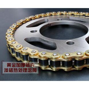 隆鑫GP150套链LX150-56A-62链盘CR3劲隆K8链条JL150-58自由舰链轮