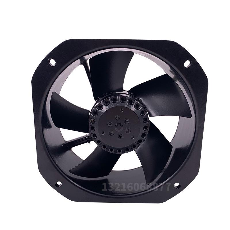 双法兰圆形仪表轴流风机200FZY6/7/8-S全金属耐高温散热风扇110V