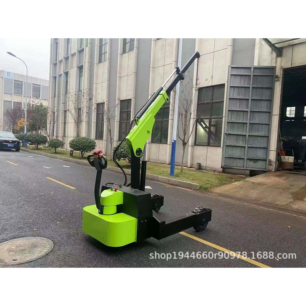 户外越野全自动吊机1.2吨电动行走升降举升吊机