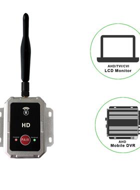 AHD数字无线 DC12V-36V 小车大车通用2.4G车载无线发射接收器