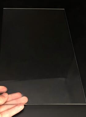 聚碳酸酯PC高透明实心塑料板车窗遮阳膜可雕刻异形加工