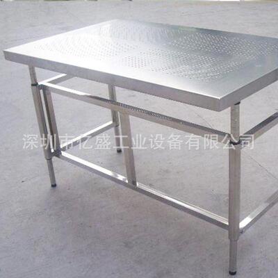供塑机流注线检验台不锈钳钢重水型工维修台面铁方通装配台888
