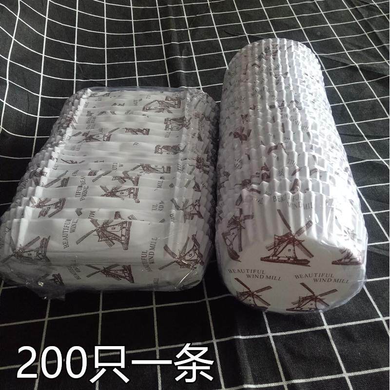 烘焙XNO蛋圆形风船形糕纸杯车杯淋膜纸杯耐高纸温防油型杯面包纸