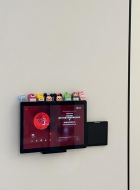 【新家的一百个快递DIY可视门铃玄关装饰摆件开关面板装饰品