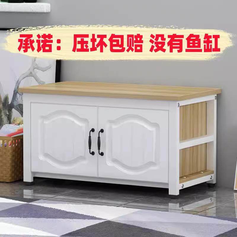 鱼缸底柜欧式金属承重底座客厅封闭中小型置物架鱼缸架子草缸柜子