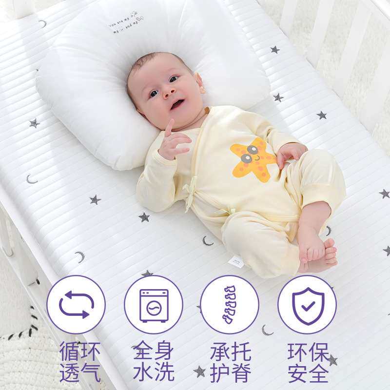 婴儿床垫新材料空气纤维护脊椎高档内芯可水洗舒适宝环保