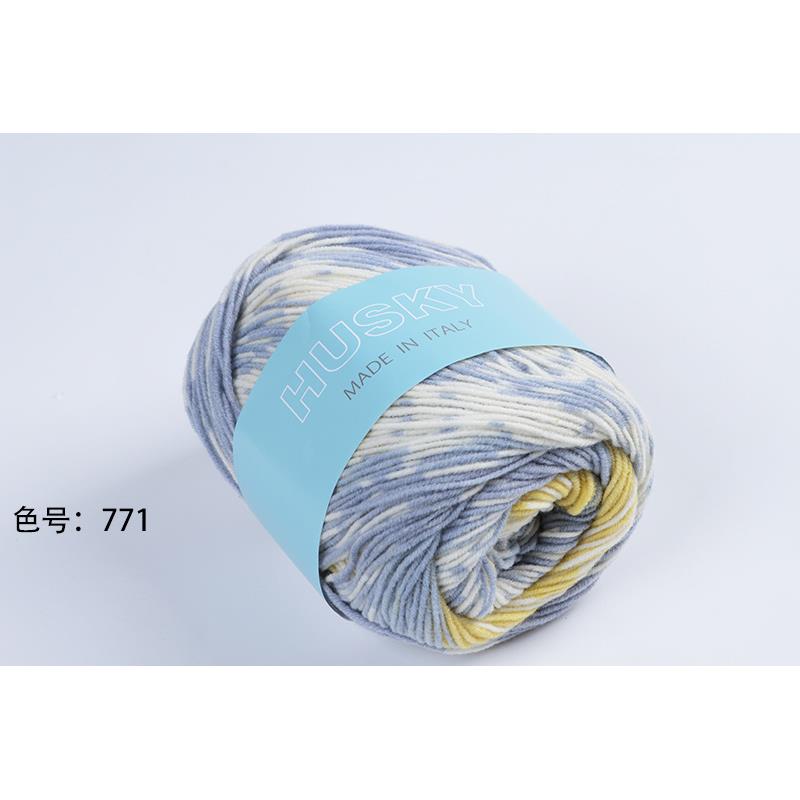 PUPPY #0218205 芭贝毛线HUSKY霍思(自动提花效果)100g