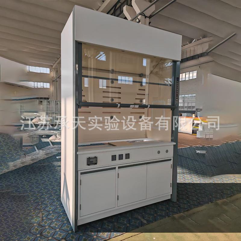新款窄边型通风柜实验室抽风柜防腐排风柜PP通风橱实验台柜