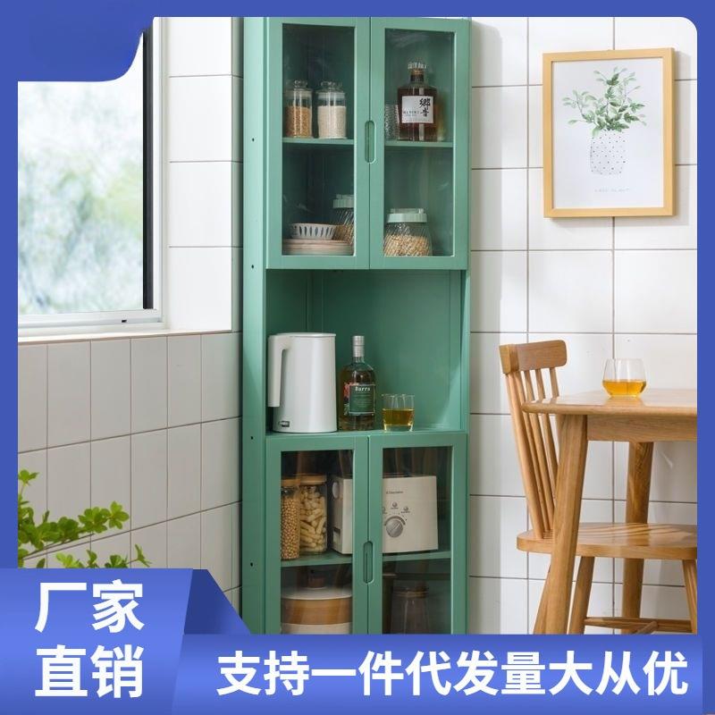 转角餐边柜酒柜储物柜厨房碗柜茶水柜餐厅备餐柜现代简约客厅靠墙