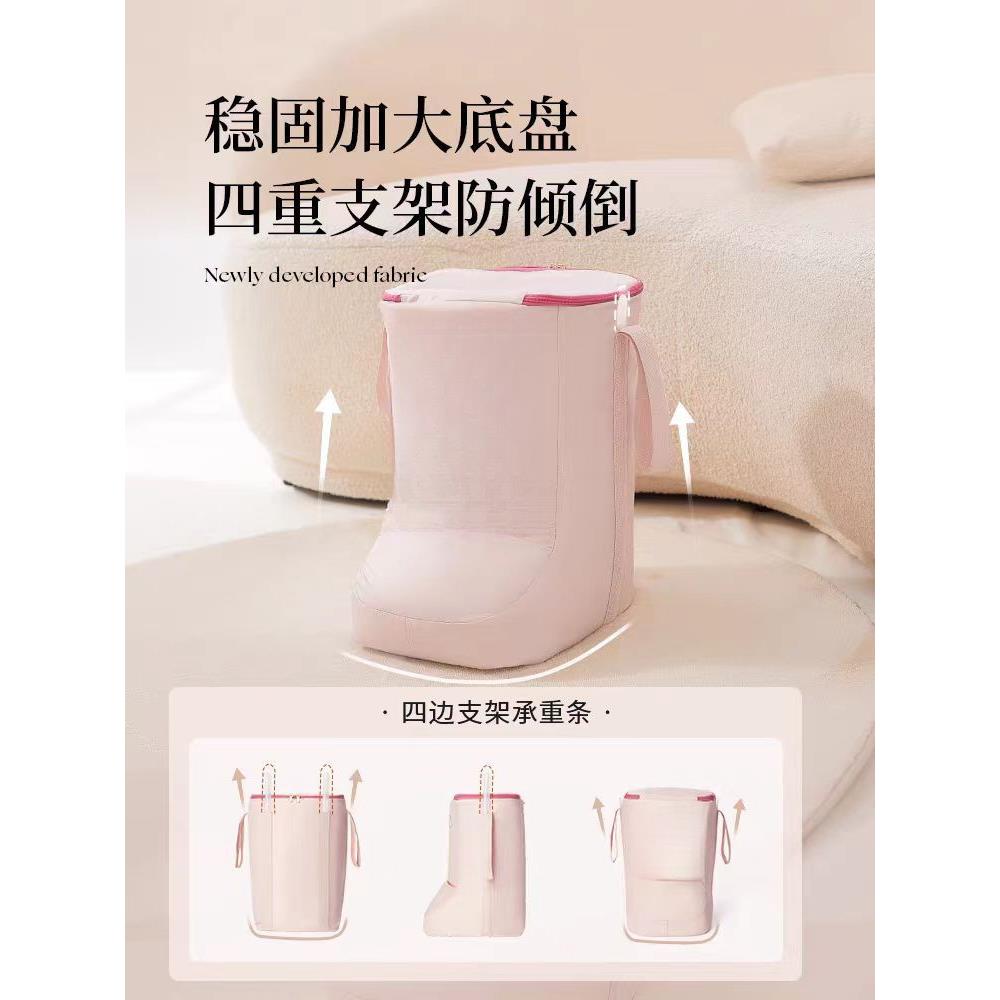 折叠泡脚桶家用过小腿保温便携式洗脚盆足浴宿舍泡脚浸脚袋子