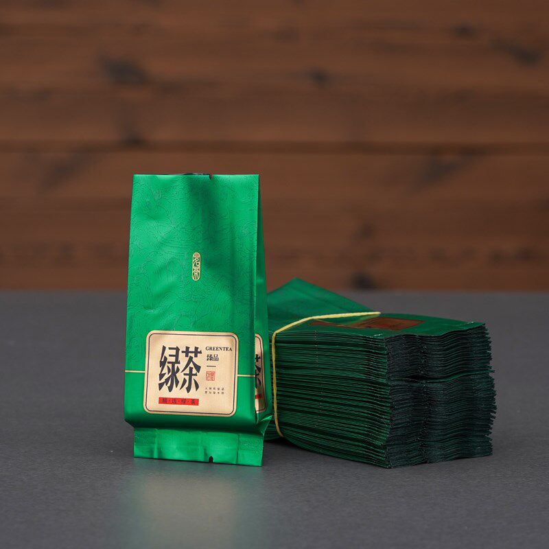 绿茶小泡袋子10克茶叶包装袋子真空袋内膜袋热封口镀铝箔样品袋子