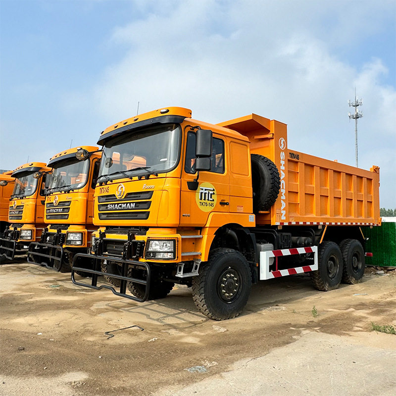 出售陕汽德龙F3000自卸车 后八轮矿用工程车 右驾驶舱翻斗垃圾车