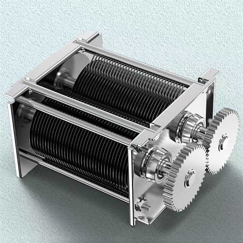 切肉商用电动切片切片机食堂切丝多功能切菜机绞肉不锈钢小型家用