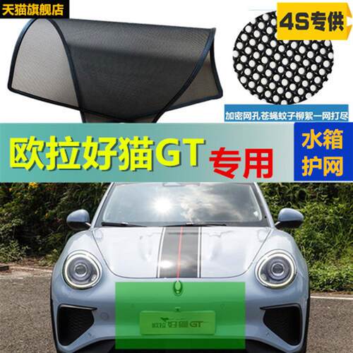 适用于欧拉好猫GT专用水箱保护网中网防虫防护网水箱防尘网改装