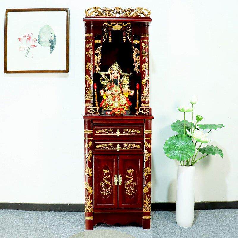 实木佛龛供桌神柜台柜96569佛台家用立柜神龛案财神爷柜子供奉香