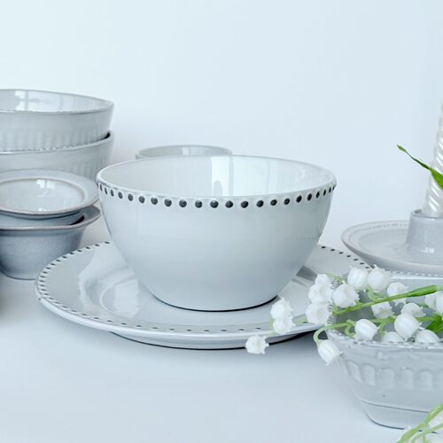 VILLATTE ASTIER de黑陶土盘餐具家用高级感轻奢小众简约法式陶瓷