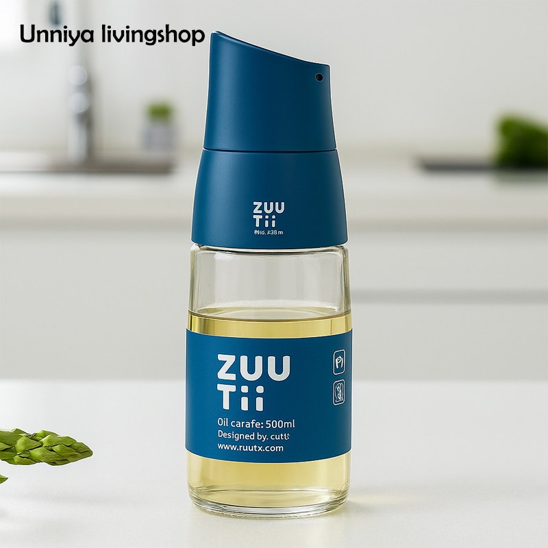 现货zuutii油壶油瓶自动开合玻璃油壶酱油壶白醋料酒壶油瓶油壶