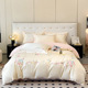 A类60支纯棉被套四件套床单全棉被罩高级感秋冬季 长绒棉床上用品4
