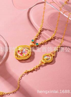 NEW珠宝套装设计和制造 珠宝套装模具设计和加工 金/银珠宝套装