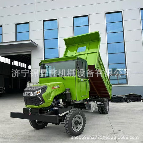 厂家供应柴油四驱工程车工程农用四不像运输车翻斗自卸式农用车