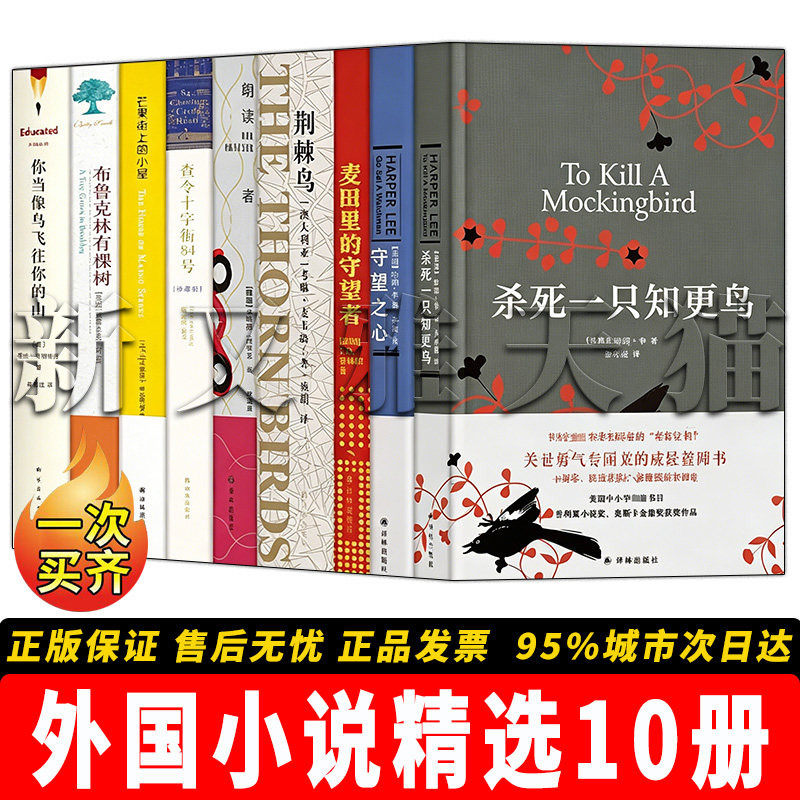 外国小说10册经典文学精选