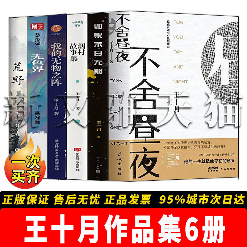 王十月6册套装当代文学力作