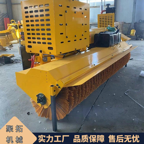 清雪车设备 加装扫雪滚筒刷城市道路滚刷除雪