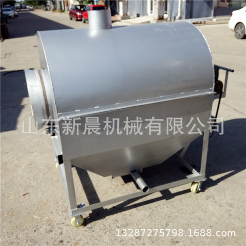 板栗花生坚果炒锅 滚筒式电加热炒货机燃气加热炒货机