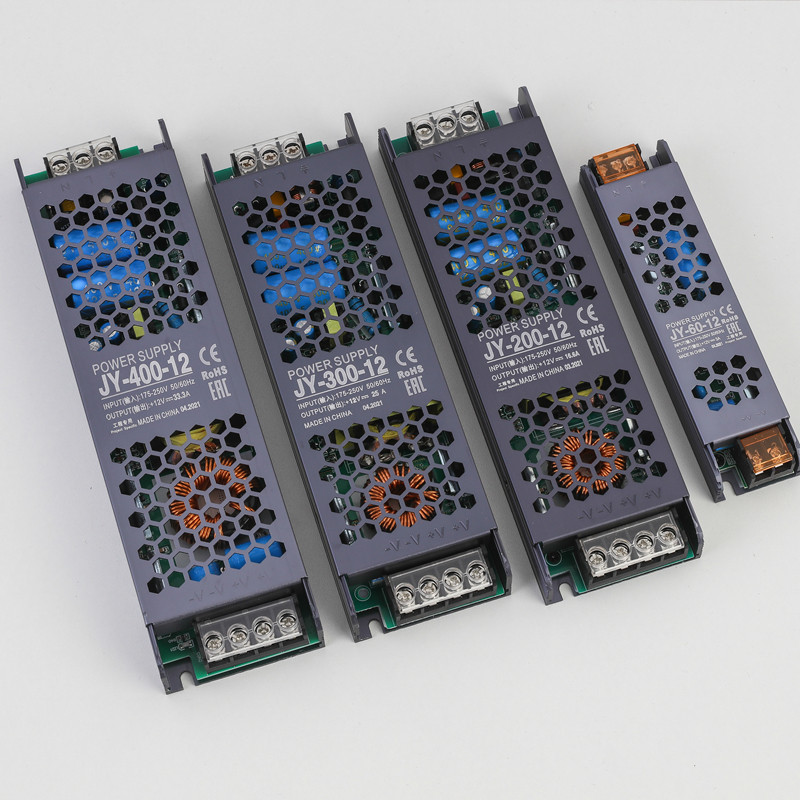 220转12V24V超薄LED开关电源灯带广告发光字灯箱火牛铝灯槽变压器