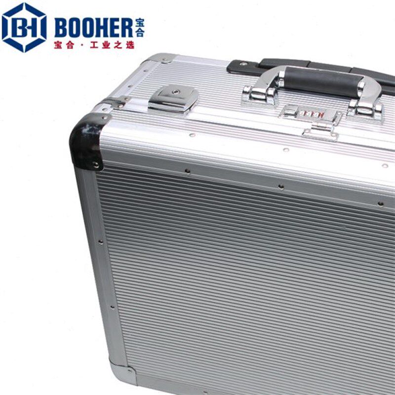 合Booher0509102  铝合金拉杆工具箱0x4x2mm家用组合工具工具箱