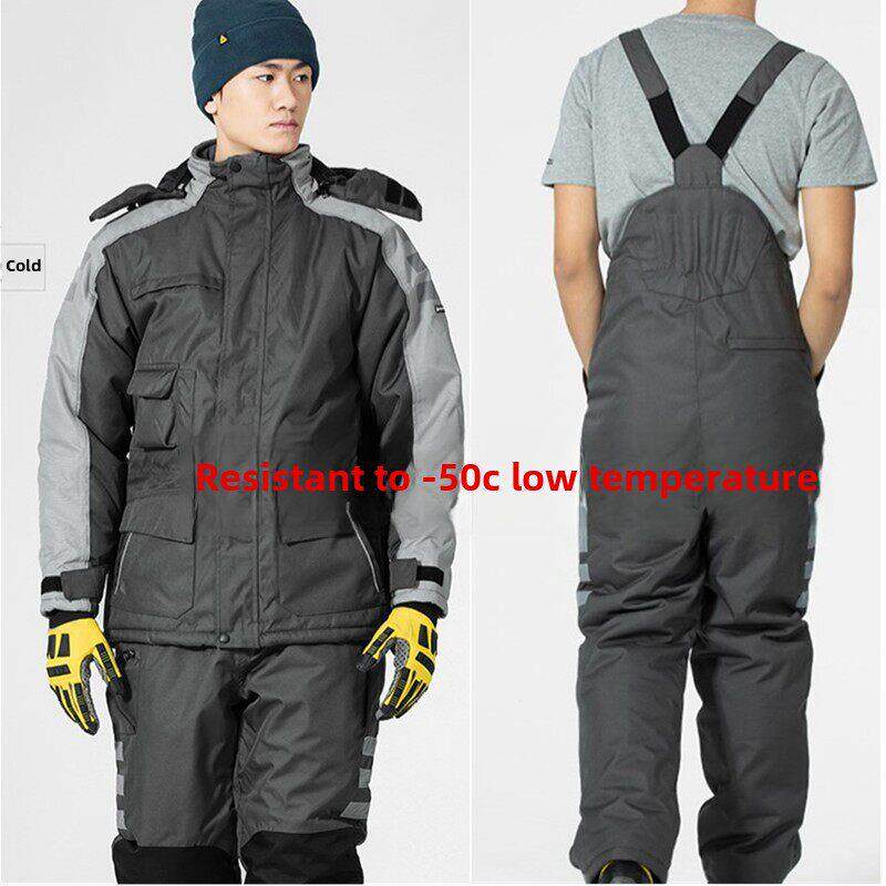 代尔塔防寒服冬季保暖防水棉服冷库工作服耐低温防护服405423棉衣
