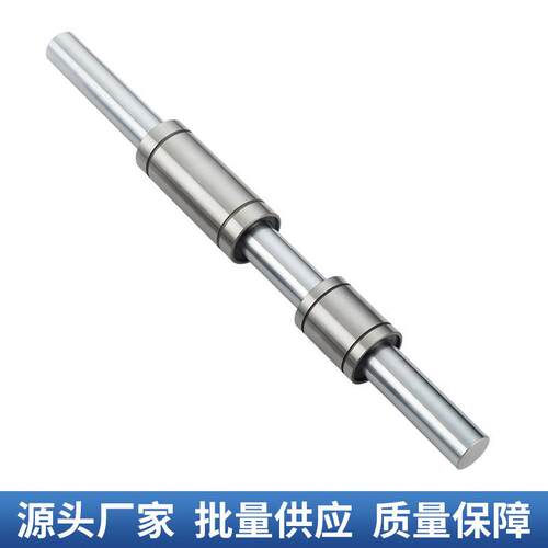 精度直光LM6 8 10 12 13 16线 20 2LLM6LUU5滚轮滚珠轴加长直线轴