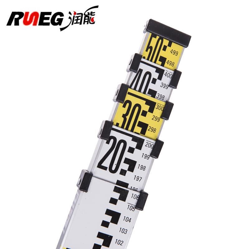 现货速发杆/测量工具/测尺刻度尺量尺标尺塔5尺伸缩7米水准仪