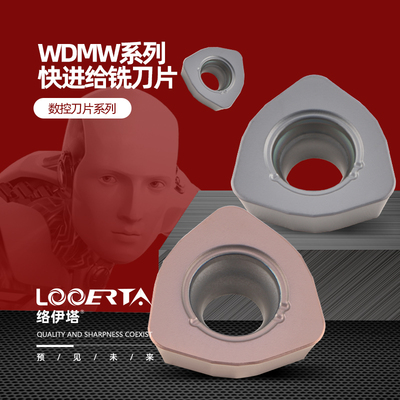 络伊塔数控刀片黛杰款WDMW080520-ZTR模具刀片WDMW120420快进给