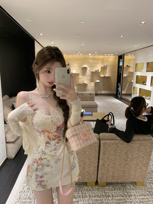 你的懒懒llan繁华与你连衣裙