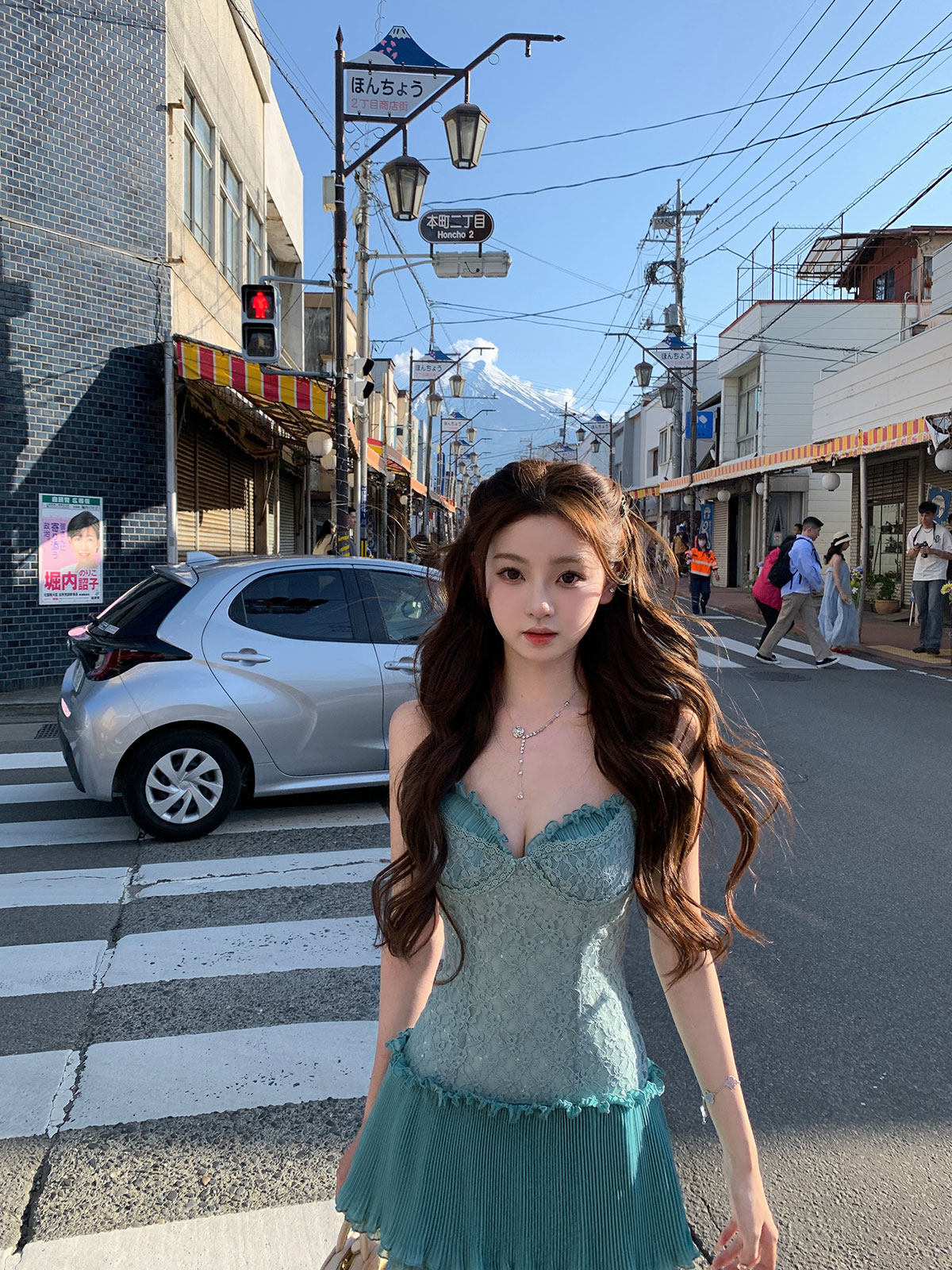你的懒懒llan【松脂玉曛】蕾丝吊带裙女连衣裙女两色2025夏季新款