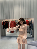 衬衫 你 休闲百搭三件套女早春 上衣 半裙 懒懒llan miu系洋娃娃