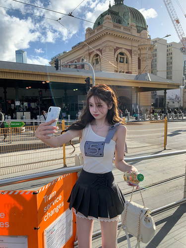 你的懒懒llan张元英同款背心