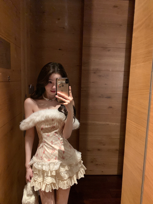 你的懒懒llan中古娇俏系列抹胸