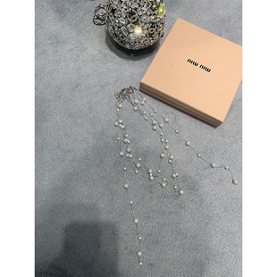 好戴实力派气质叠戴珍珠视觉吸睛项链 银河系 你 懒懒llan