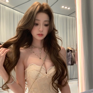 重工复古立体刺绣花纹蕾丝蝴蝶结抹胸女 天使典藏 你 懒懒llan